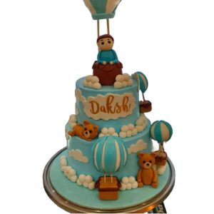 Parachute Landing Cake