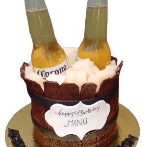 Aged to Perfection Bottle Cake