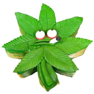 Marijuana Leaf Cake