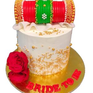 Bride-to-be Bangle Cake