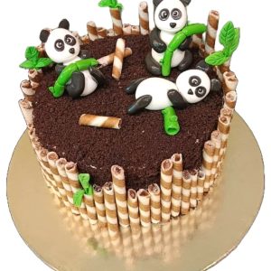 Panda Party Cake