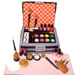 Makeup Couture Cake