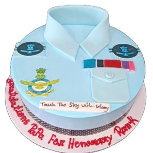 Airforce Uniform Cake