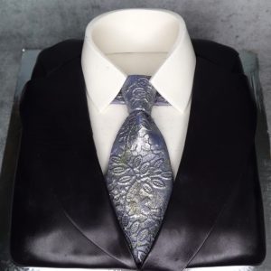 Tie and Tux Cake