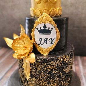 Noir Elegance Cake