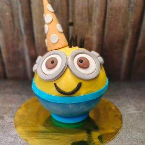 Minion Pinata Cake