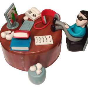Office theme Cake