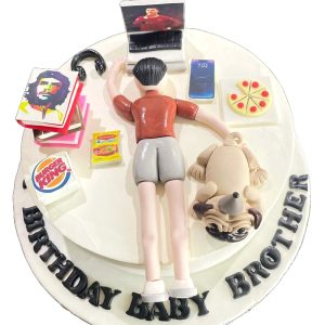 Foodie & Book lovers Cake