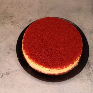 Red velvet Baked Cheesecake
