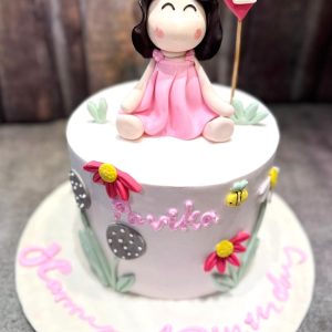 Doll Girl Cake