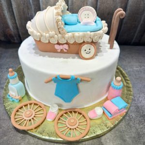 Sweet bundle of joy cake