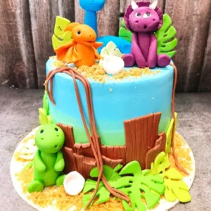 Baby Dino cake