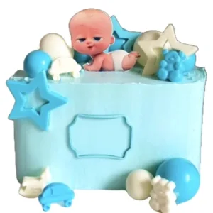 Baby Bliss Half Birthday Cake
