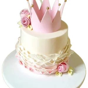Little Princess Crown Cake