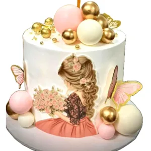 Enchanted Butterfly Cake