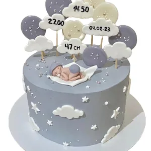 New Born Baby Cake