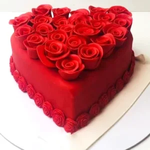 Valentine Heart Cake