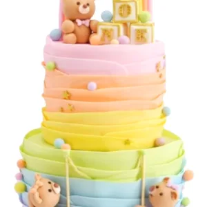 Playful Teddy Cake