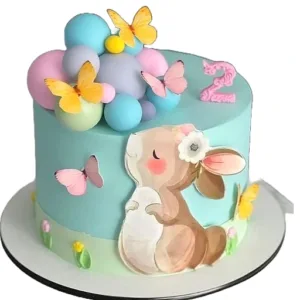 Cute Bunny Cake