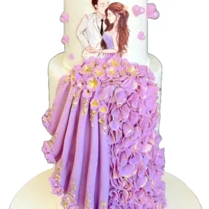 Cherished Beginnings Cake