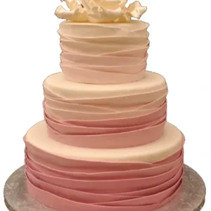 Frill Wedding Cake