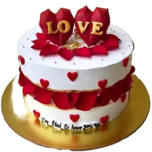 Petals & Pearls Cake