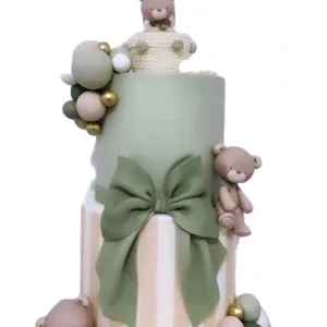 Teddy Bowtie Cake