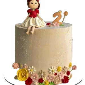 Sweet Little Girl Cake