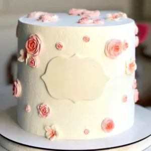 Pastel Floral Cake