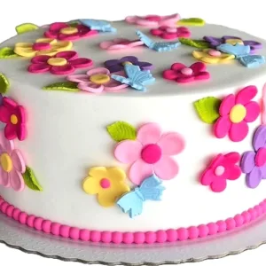 Gorgeous Flowers Cake