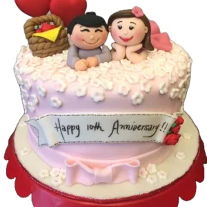 Couples Sweet Moment Cake