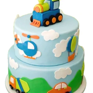 Transporation Toy Cake