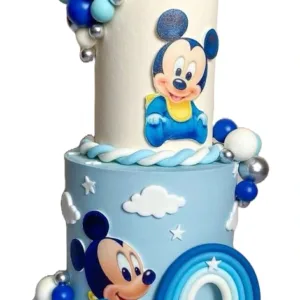 Blue Prince Mickey Mouse Cake