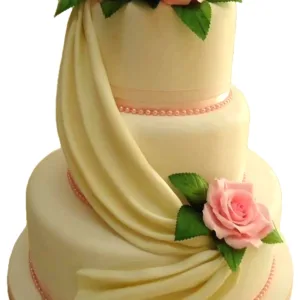 Whimsical Flowers Cake